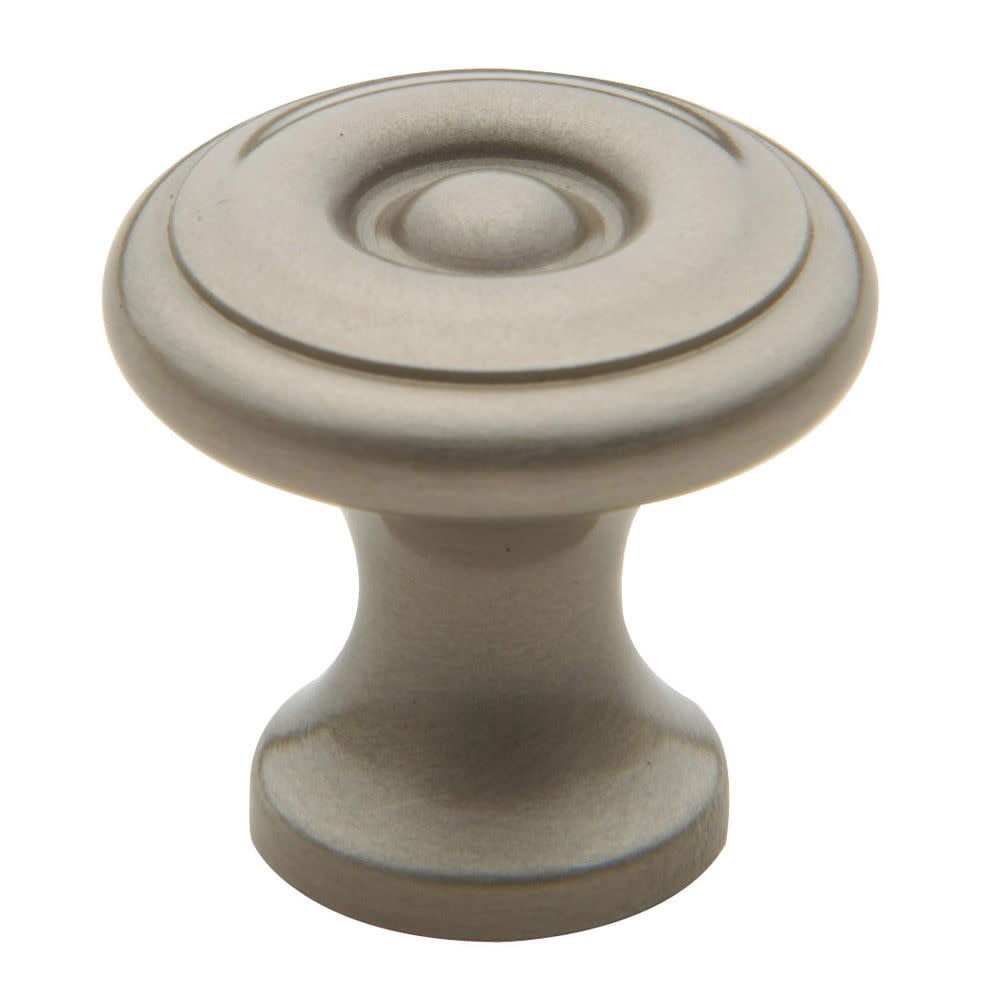 Baldwin 4650150 1 in. Colonial Cabinet Knob - Satin Nickel - Walmart.com
