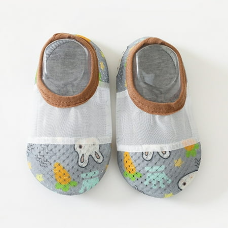 

Cathalem Shoes Size 6 Toddler Infant Boys Girls Animal Prints Cartoon Socks Toddler Breathable Mesh The Floor 12 Month Shoes Shoes Grey 6 Months