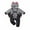 B, variant on Luxalzxs Skeleton Costume Kids Newborn Baby Boy Girl Halloween Clothes Long Sleeve Hoodie Romper Pajamas Jumpsuit Onesie 12-18 Months