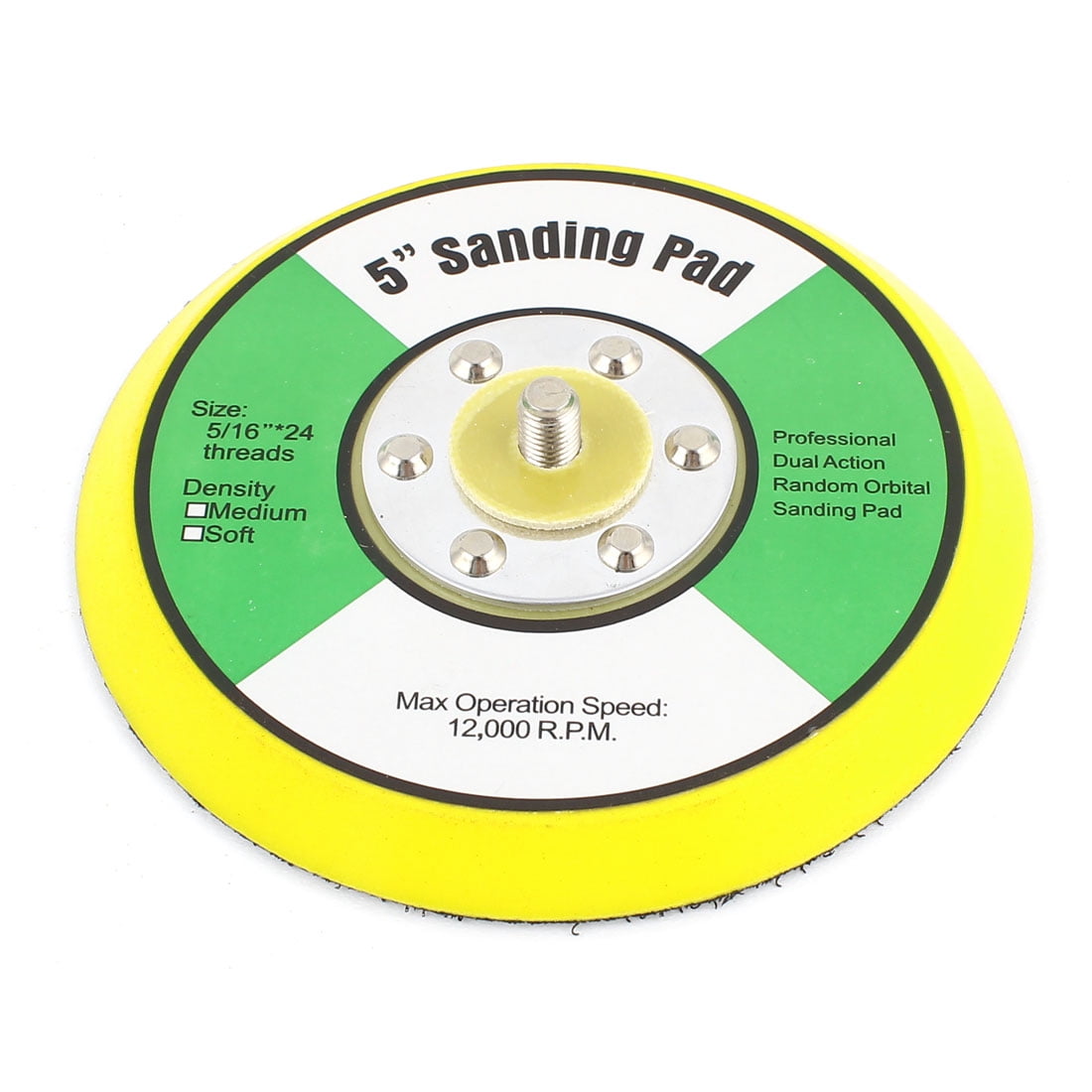 Unique Bargains 5" Buffing Polishing Buffer Sanding Pad Polisher 5/16
