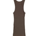 thumbnail image 2 of BDG Womens Heathered Ribbed Tank Top, Brown, Small, 2 of 2