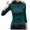 Green, variant on Mock Turtle Neck Tops for Women Fleece Thermal Underscrubs Blouse Slim Fit Long Sleeve Pullover Tight Bottoming Shirt