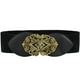 Unique Bargains Women's Metal Decor Interlocking Buckle Elastic Waist Belt - image 1 of 2