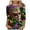 Black@GC@, variant on CONZONE Womens Mardi Gras T-Shirts 3/4 Sleeve T-Shirts for Women Trendy Graphic Soft Loose Fit 2026 Carnival Tops for Lady