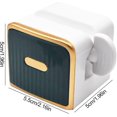 thumbnail image 5 of Exprimidor De Pasta De Dientes,2 Piezas Tubo Rodante Pasta De Dientes Giratorio Dispensador De Pasta De Dientes para Baño Tubo Rodante Exprimidor De Pasta De Dientes Soporte De Asiento Giratorio, 5 of 5
