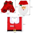 thumbnail image 3 of Asiento de inodoro navideño XCF set de 3 piezas, 3 of 4