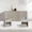 Light Grey Alder, variant on SICOTAS 4-Piece Modern Bedroom Furniture Set-51.8"W Horizontal Fluted 6 Drawer Dresser, Nightstand Sets of 2 with Vertical Fluted Drawer & Open Shelves, Light Grey Alder