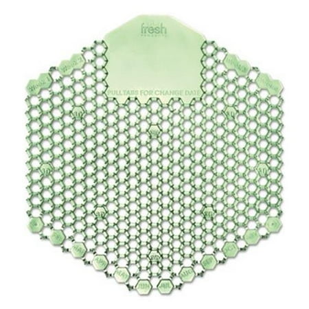 Wave 3D Urinal Deodorizer Screen, Cucumber Melon Fragrance - Green