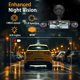 thumbnail image 2 of 360° Full View Car Dashcam System Wireless,4 Channel Wifi Dash Cam for Cars Front/Rear/Left/Right,1080p HD Car Camera Wireless with Card, Night Vision, Loop Recording, Parking Monitor (NO WIFI, 32GB), 2 of 7