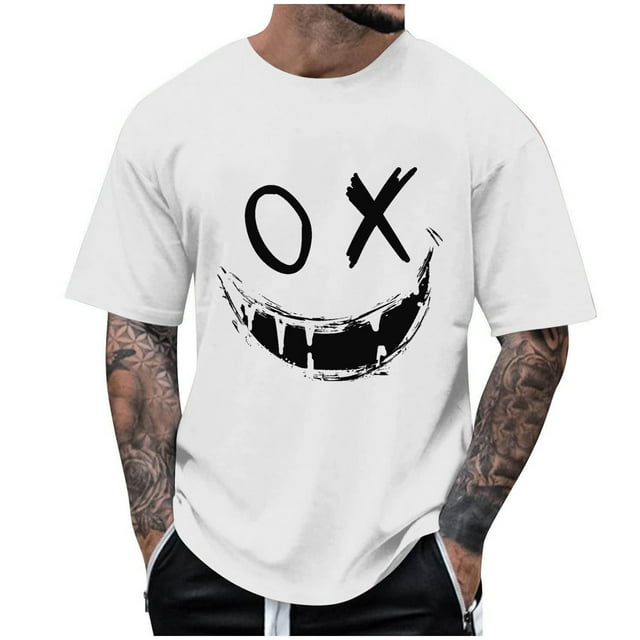 COM1950s T-Shirts pour Hommes, T-Shirts 3TG pour Hommes, Mode Été Décontractée T-Shirt Col Rond Imprimé pour Hommes, T-Shirts 4TG pour Hommes, T-Shirts 3TG pour Hommes, Shorts pour Hommes Mode