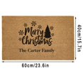 thumbnail image 4 of Ctnporpo Christmas Machine Washable Durable Non-Slip Outdoor Floor Mats Area Rug, 4 of 5