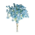 thumbnail image 2 of Qocolcyl Blue Baby Breath Artificial Flowers Fake Babys Breath Gypsophila Flowers Bulk Realistic Artificial Flowers Bouquet Flores Decoracion for Wedding Floral Arrangement Party Home Decoration, 2 of 7