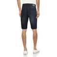 thumbnail image 2 of Men's Flex Stretch Slim Skinny Fit Casual Denim Jeans Shorts, Indigo, 2 of 3