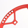 thumbnail image 3 of Cadena premium 45T 47T 53T 56T 58T, cadena ancha y estrecha 130BCD ligera, para la mayoría de bicicletas de carretera, bicicletas de montaña, bi Rojo 58T Soledad Bicicleta Plato, 3 of 9