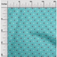 thumbnail image 1 of oneOone Viscose Chiffon Fabric Hash Sign Kasuri Print Sewing Fabric BTY 42 Inch Wide, 1 of 4