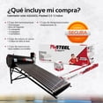 thumbnail image 5 of Calentador Solar AQUASOL PLASTEEL 2.0 | 12 Tubos 132L con Serpentín Patentado | Para Redes y Sistemas Presurizados | Ideal 4 Personas, 5 of 5