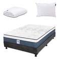 thumbnail image 1 of Colchón Queen Size Cantabria Spring Air + Box + Almohada One + Protector Cloud, 1 of 8