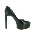 thumbnail image 2 of Steve Madden Womens Brenna Patent Slip On Heels Black 7.5 Medium (B,M), 2 of 3