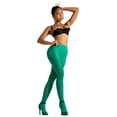 thumbnail image 2 of Malla Media Pantimedia Microfibra Para Dama Licra 3d Sexy 3 Piezas Verde Unitalla, 2 of 6