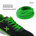 thumbnail image 1 of 1 par de 100CM de cordones para perezosos, zapatos de goma elásticos, zapatillas de encaje, cordones elásticos seguros para niños, 16 colores, Italia Gao Jinjia LED, 1 of 2