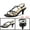 Black, variant on Unique Bargains Women's Strappy Slingback Kitten Heel Sandals