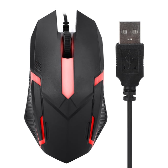 Souris Câblée, MS11 1600DPI Souris de Jeu avec Rétroéclairage Câblé