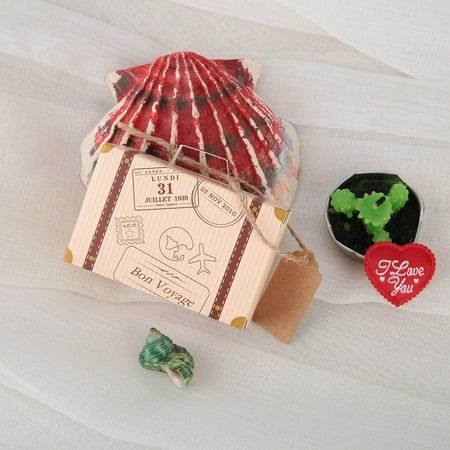 YUMILI Juego de Cajas de Regalo, 50 Unidades, Caja de Regalo Vintage, Caja de Regalo para Dulces, Cajas de Regalo para Viajes, Fiestas temáticas, decoración de Bodas