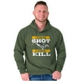 thumbnail image 5 of Hunters One Shot Buck Hunting Unisex Plus Size Hoodie Brisco Brands 4X, 5 of 6