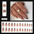 thumbnail image 4 of Fofosbeauty 24pcs Press on False Nails,Almond Fake Acrylic Nails, Sweet Cool Starry Sky, 4 of 9