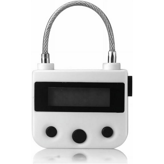 Time Lock with Timer, Safety Padlock Electronic Time Lock Random Color