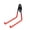 Medium U-Hook, variant on Garage Storage Hooks, Small U-Hook Heavy Duty Utility Hooks, Anti-Slip PVC Coated Steel Wall Hangers for Garage Tool Organization, Extension Cords, Hand Tools - Orange