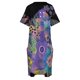 thumbnail image 4 of Composición de ukelele con flores, vestido holgado de bolsillo, vestido para mujer, vestidos de noche para mujer, ropa femenina, vestido morado, 4 of 6
