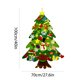 thumbnail image 3 of Árbol de Navidad de fieltro DIY para niños con regalos de adornos de árbol de Navidad de luz de cadena de 3 m Ndcxsfigh Libre de BPA, 3 of 3