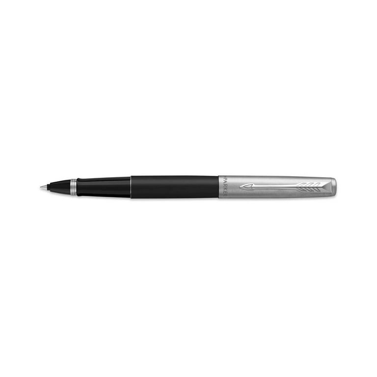 Executive Chrome Metallic Pen Set Ballpoint & Rollerball