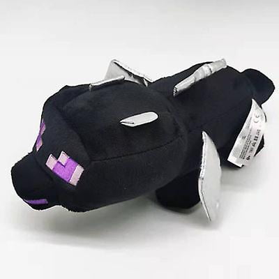 Minecraft New Bee Steve Plush Doll Sitting Enderman Creeper Toy Wholesale Spot25cm Small Black Dragon