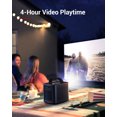Anker Nebula Mars II Pro Portable Video Projector, Native 720P, 40-100 Inch Image TV Projector, Movie Projector with WiFi and Bluetooth - image 5 of 6