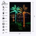 thumbnail image 3 of BSDHOME Polyester 5x7ft Colorful Light Decoration Backdrop Empty Street City Night View Photography Background, 3 of 5