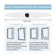 thumbnail image 3 of Universal Waterproof Window Seal for Portable Air Conditioner Tilt Tilt Window Adjustable Air Conditioner Accessories, 3 of 5
