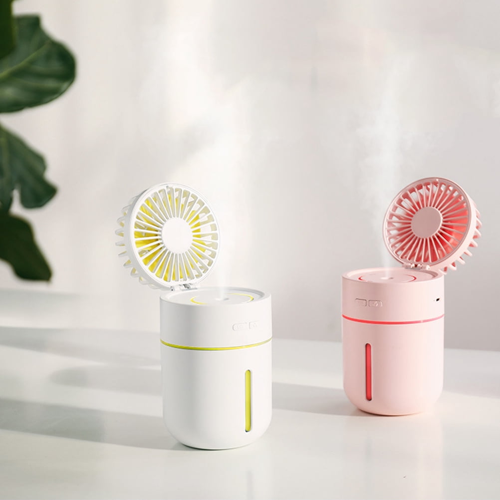 WEUVEB Portable Mini Travel Fan, Quiet Personal Fan for Home, Office, Car Use - Compact, Low Noise, 1 Set