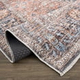 thumbnail image 5 of Hauteloom Holli Living Room, Bedroom Machine Washable Area Rug - - Light Blue, Green, Orange - 2' x 3', 5 of 19