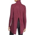 thumbnail image 2 of Suéter de punto con espalda dividida Free People para mujer morado mediano, 2 of 2