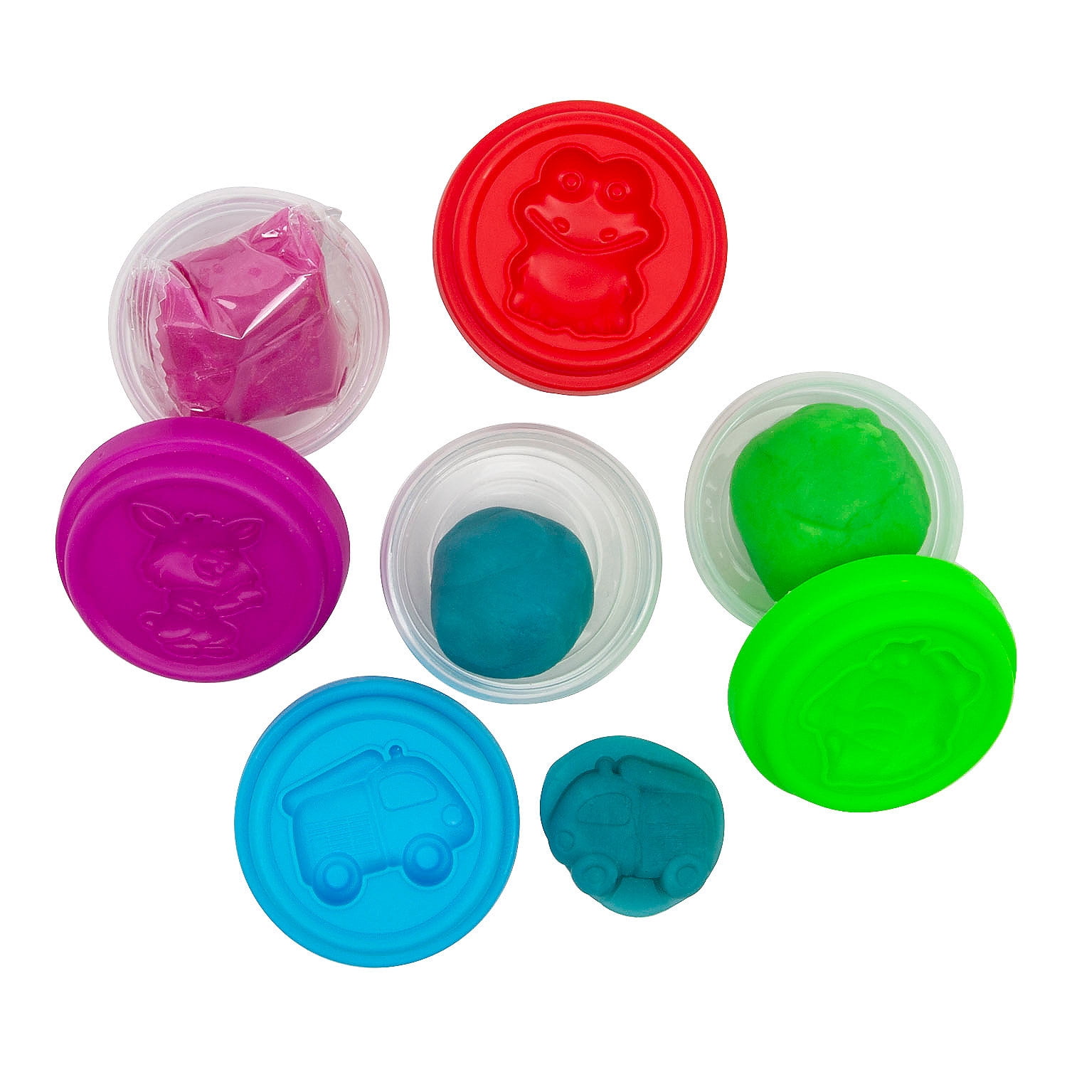 Fun Express 8 1/4" x 10 1/2" DIY Christmas Clay Dough Ornaments Kit - 23 Pieces