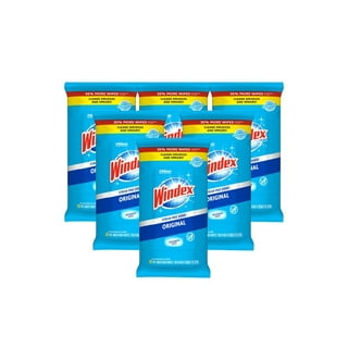 Windex Glass and Surface Pre-Moistened Wipes, Original, 38 Wipes, 3 Count  Pack (114 Wipes Total)