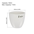thumbnail image 2 of 100ml Porcelain Crucible Cup for Foundry Melting Casting Refining 2 Pack, 2 of 3