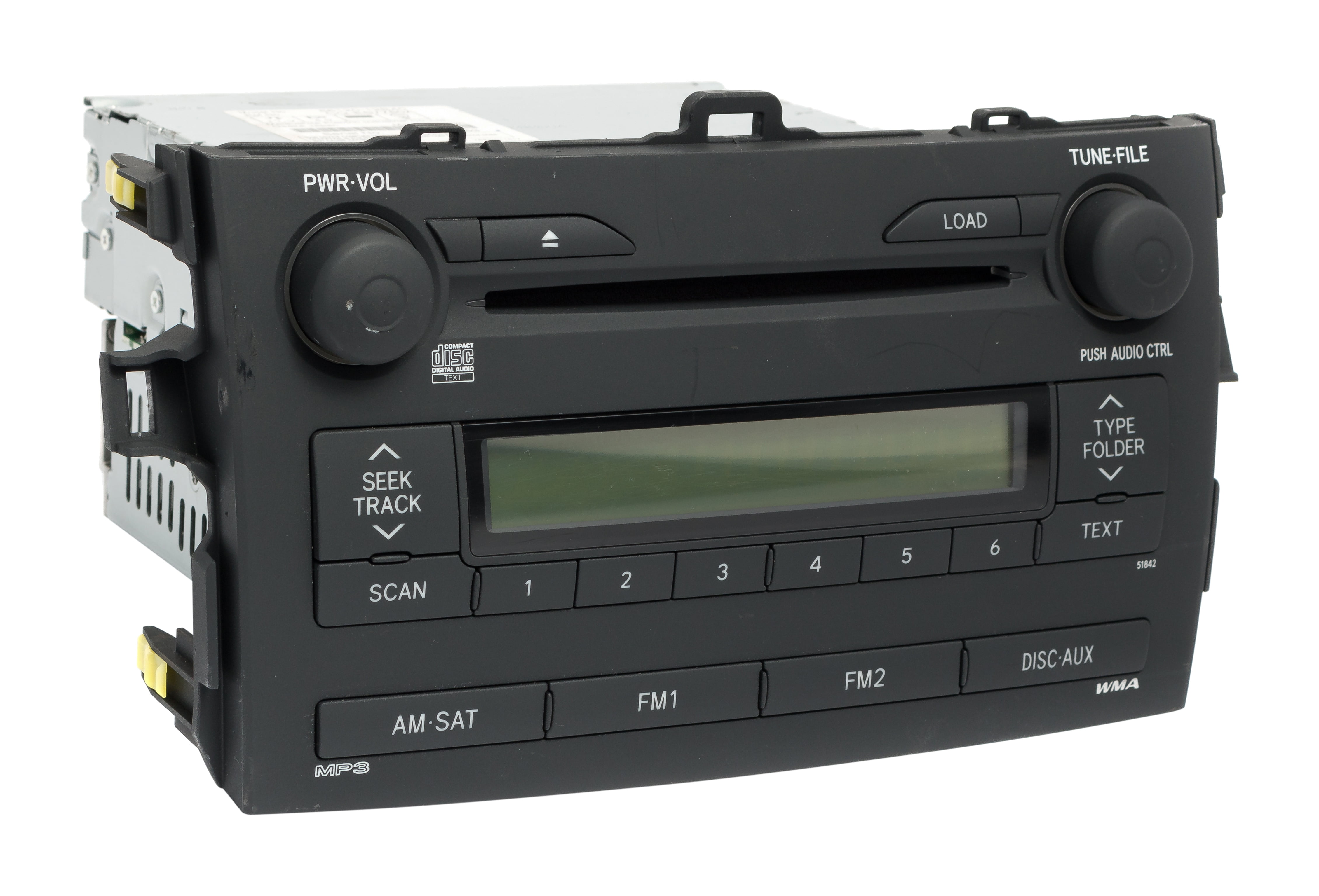 Restored 2009 Toyota Corolla AM FM Radio SiriusXM Ready CD Player 8612012B40 Option 51842 (Refurbished)