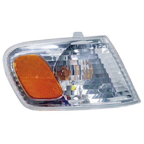 Front Right Side 81510-02070 TO2531137 Replacement For Toyota Corolla Go-Parts for 2001-2002 Toyota Corolla Turn Signal Light Assembly / Lens Cover Passenger 