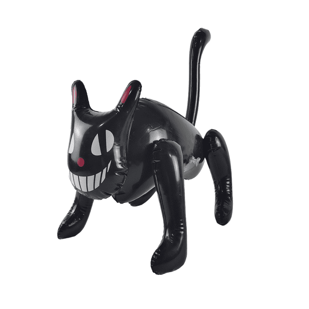 Decoraciones de Fiesta de Halloween Decoración de Gato Negro Inflable de Halloween Suministros de Fiesta Inflables de Pvc Decoraciones Inflables de Halloween