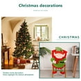 thumbnail image 6 of OEFNTAC Christmas Dining Chair Covers Chair Back Covers Kitchen Chair Covers for Holiday Festive Decoration 19x19.6in Christmas Decorations Indoor, 6 of 6
