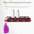 thumbnail image 5 of MLINS Spray Bottle Storage Rack Spray Bottle Holder Garage Wall Mount Rack Spray Bottle Organizer, 5 of 8