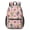Princess and Mushroom, variant on Princess and Knight White Pattern 17" School Backpacks for Teens,Waterproof Oxford Fabric,S-Shape Padded Straps for School,Travel,Hiking,Camping